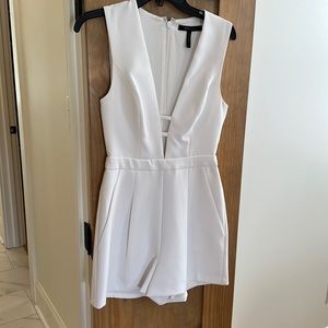 Bcbg White Romper